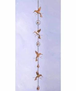Ancient Graffiti Hummingbirds Decorative Hanging Chain