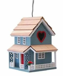 Home Bazaar Lover's Lane Cottage Bird House Decorative Houses