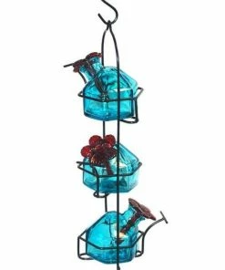 Parasol Hummingbird Feeders Lunch Pail Aqua Hummingbird Feeder