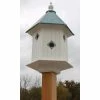 A Wing And A Prayer Magnolia Bird House With Verdigris Roof Decorative Houses 2 A Wing And A Prayer Magnolia Bird House With Verdigris Roof Decorative Houses