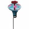 Parasol Hummingbird Feeders Mini-Blossom Botanica Staked Aqua Hummingbird Feeder 1 Parasol Hummingbird Feeders Mini-Blossom Botanica Staked Aqua Hummingbird Feeder