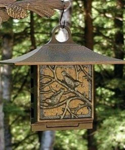Whitehall Products Nuthatch Bronze Colored Suet Feeder Hanging Feeders