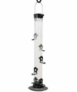 Droll Yankees Hanging Feeders Onyx Seed Bird Feeder, 24"