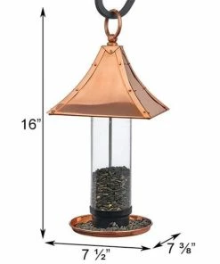 Good Directions Hanging Feeders Palazzo Coppertop Bird Feeder