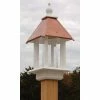 A Wing And A Prayer Pavilion Bird Feeder With Hammered Copper Colored Metal Roof Decorative Feeders 1 A Wing And A Prayer Pavilion Bird Feeder With Hammered Copper Colored Metal Roof Decorative Feeders