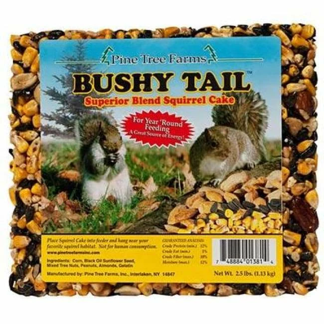 Pine Tree Farms Bushy Tail Squirrel Cake, 2.5 Lbs, Pack Of 8 3 Pine Tree Farms Bushy Tail Squirrel Cake, 2.5 Lbs, Pack Of 8