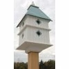 A Wing And A Prayer Plantation Bird House With Verdigris Roof Decorative Houses 2 A Wing And A Prayer Plantation Bird House With Verdigris Roof Decorative Houses