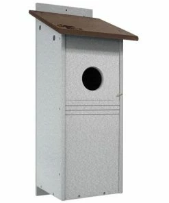Green Meadow Houses & Feeders Polywood Brown And Gray Recycled Plastic Flicker House