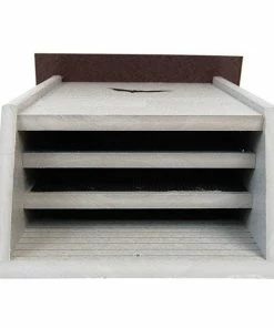 Green Meadow Houses & Feeders Polywood Recycled Plastic Triple Chamber Bat House, 40 Bats 7 Green Meadow Houses & Feeders Polywood Recycled Plastic Triple Chamber Bat House, 40 Bats