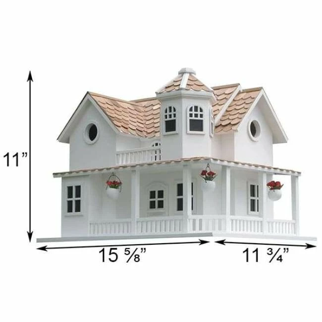 Home Bazaar Post Lane Cottage Bird House Decorative Houses 4 Home Bazaar Post Lane Cottage Bird House Decorative Houses