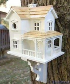 Home Bazaar Prairie Farmhouse Bird House Decorative Houses