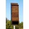 BestNest Premium Stained Dark Brown Bat House, 65 Bats