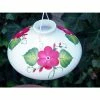 Lone Wolf Feeders Hummingbird Feeders Red Posy Ceramic Large Hummingbird Feeder