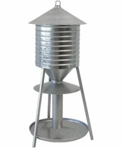 Woodlink Rustic Farmhouse Water Tower Bird Feeder Hanging Feeders