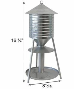 Woodlink Rustic Farmhouse Water Tower Bird Feeder Hanging Feeders