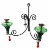 Parasol Sconce Chandelier Hummingbird Feeder, Green Hummingbird Feeders
