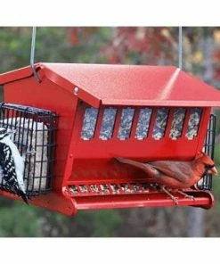 Heritage Farms Hanging Feeders Seeds & More Double Sided Bird Feeder