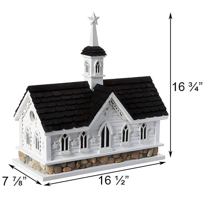 Home Bazaar Star Barn Bird House Decorative Houses 4 Home Bazaar Star Barn Bird House Decorative Houses