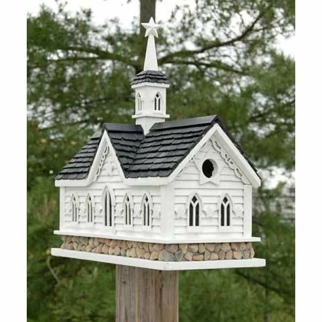 Home Bazaar Star Barn Bird House Decorative Houses 3 Home Bazaar Star Barn Bird House Decorative Houses