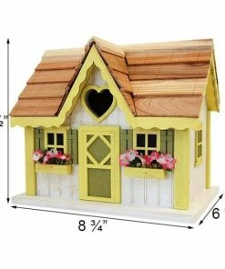 Home Bazaar Sweetheart Cottage Bird House