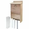 BestNest Bats Triple-Celled Bat House With Two Bat Exclusion Tubes