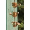 Ancient Graffiti Watering Can Copper Rain Chain 1 Ancient Graffiti Watering Can Copper Rain Chain