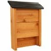 Woodlink Wooden Bat Shelter With Black Roof, 15 Bats 2 Woodlink Wooden Bat Shelter With Black Roof, 15 Bats