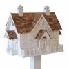 Home Bazaar Decorative Houses Wrension White Bird House
